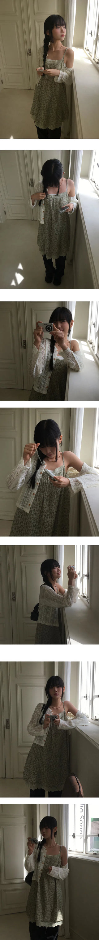 Forest Girl Sleeveless Dress ops