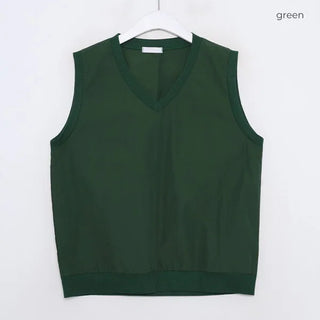 Anorak Nylon V-Neck Vest