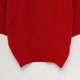 Colorful round knit