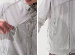 [Monterest] Water Repellent Lightweight Snap Shirt