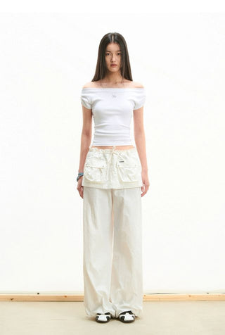 [NOTAWEAR] Layered Paratrooper Pants