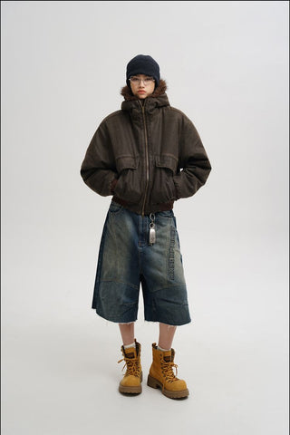 [MASONPRINCE] Workwear Structure Denim Pants