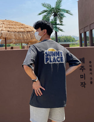 Sunny Pigment Short Sleeve T-shirt (4 colors)