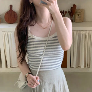 Dayn Striped Sleeveless Camisole