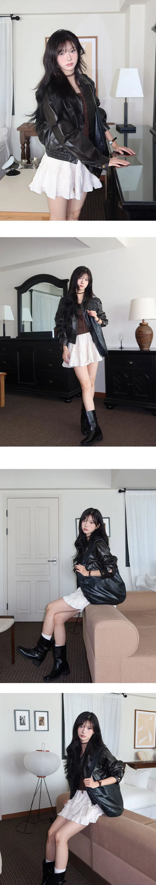 Velvet Cancan Mini Skirt - 2 colors