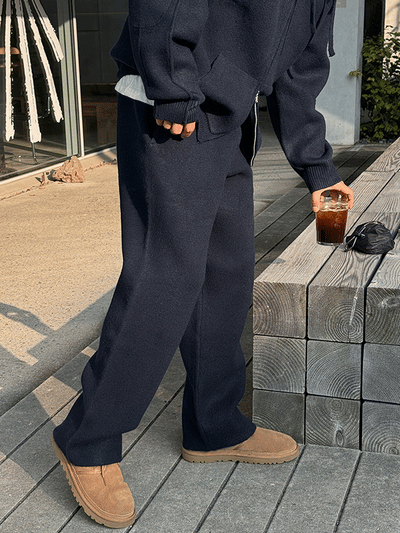 Dallas Wide Knit Pants