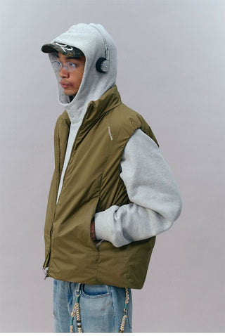 [Monterest] Water-Resistant Padded Stand Collar Vest