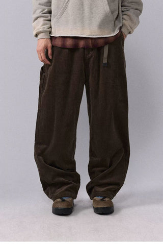 [Monterest] Washed Wide Wale Corduroy Work Pants
