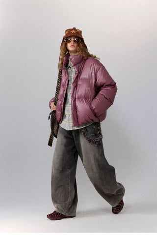 [Monterest] 800FP Duck Down Stand Collar Puffer Jacket