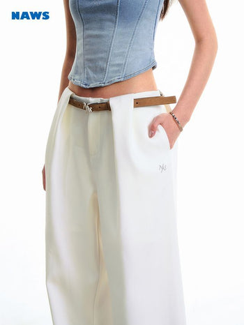 [NOTAWEAR] Pleated Relaxed Trousers
