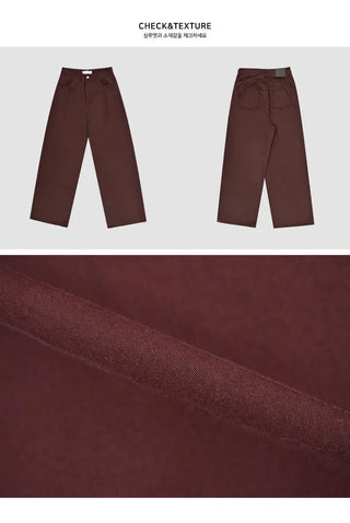 Pony Pintuck Wide Daily Pants - 4 Colors