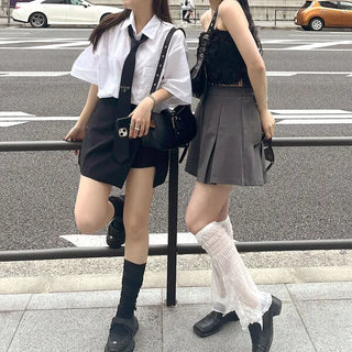 Cropped shirt