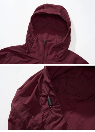 [Monterest] Packable Hooded Half-Zip Anorak