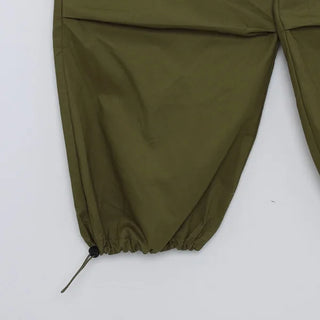 Wide Banding String Pants