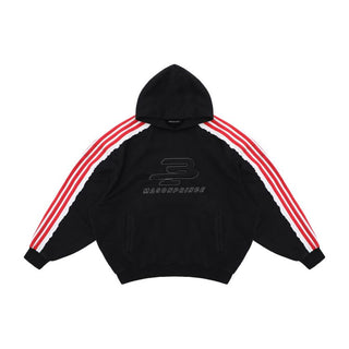 [MASONPRINCE] Raw Edge Stripe Track Set