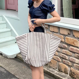 Striped Big Bag