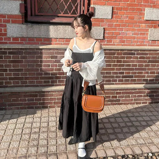 Camisole with cap
