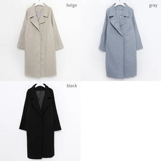 Long basic coat