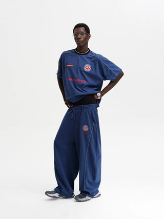 [MASONPRINCE] Urban Player Curved Sweatpants