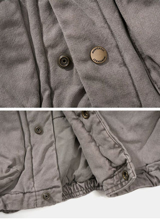 [Monterest] Washed Cotton Padded Work Vest