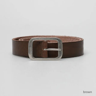 wy square buckle simple belt