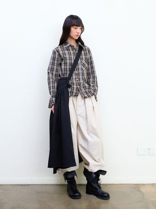 [NeverSeez] Jacquard Voluminous Skirt