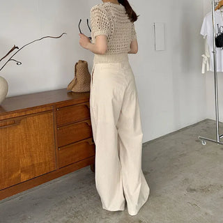 Perforated Cropped Knit