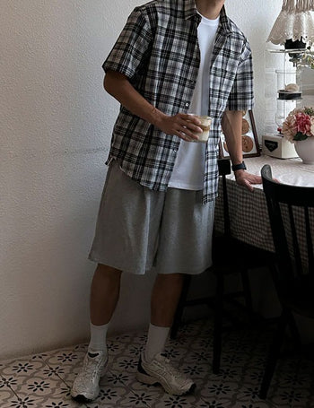 Bien Cool Short Sleeve Check Shirt (5 colors)