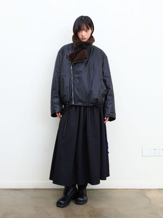 [NeverSeez] Jacquard Voluminous Skirt