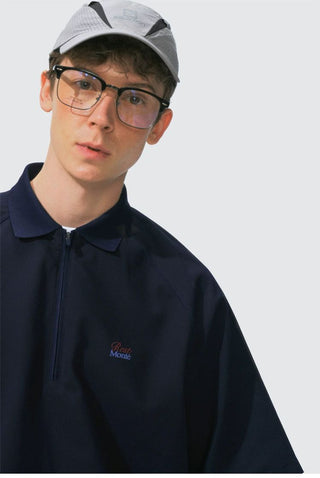[Monterest] Quick-Dry Half-Zip Polo Shirt
