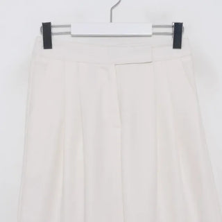 2-pleat wide slacks
