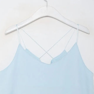 Back-cross camisole dress