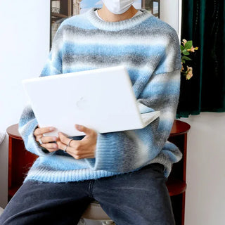 Colorful striped knit