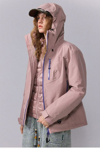 [Monterest] 3-in-1 Waterproof Shell with Down Liner