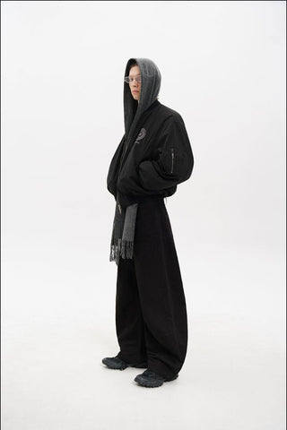 [MASONPRINCE] 3D Cut Curved Casual Pants