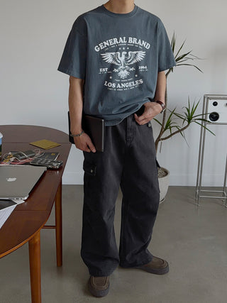 GENERAL Eagle Pigment  T-shirt