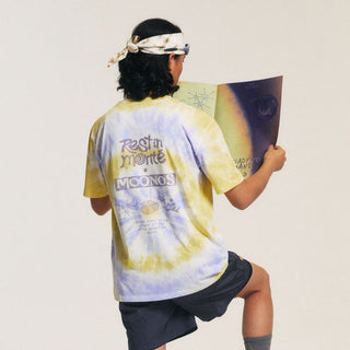 [Monterest] Moon Phase Tie-Dye Quick-Dry T-Shirt