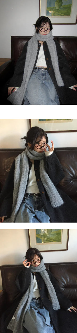 Inquiry rush handmade pintuck 100% wool coat - 2 colors