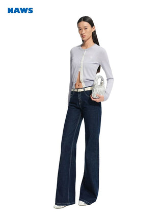 [NOTAWEAR] N4 Pro Italian Raw Denim Mid-Rise  Jeans