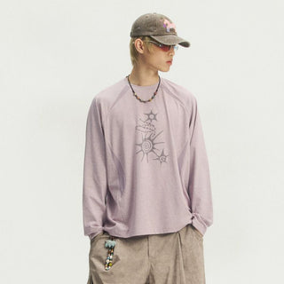 [Monterest] Waffle Knit Quick-Dry Long Sleeve Tee