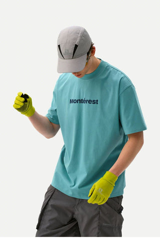 [Monterest] Quick-Dry Antibacterial Logo Crewneck Tee