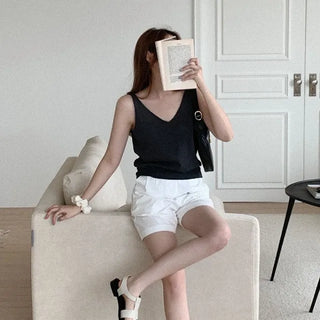 Linen knit camisole