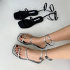 Simple Line Flat Sandals