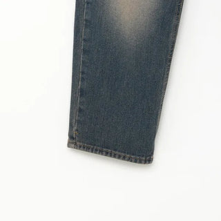 Vintage Wash Denim Pants