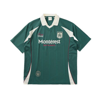 [Monterest] Outdoor Sports Print Polo Jersey Tee