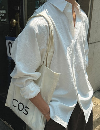 [Premium] Nylon Linen Shirt (2 colors)