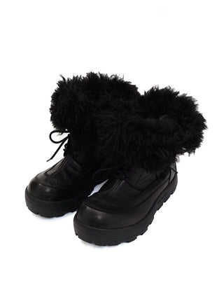 [Moromoro2] Furry Snow Boots