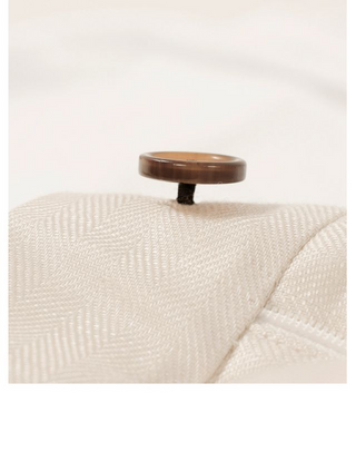[CULTUM] Relaxed Deep V-neck Shirt