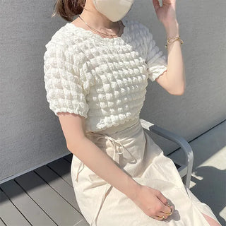 Embossed T-shirt