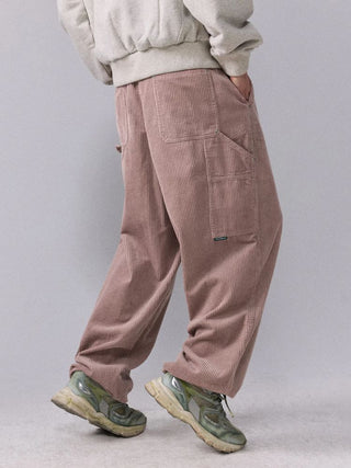 [Monterest] Washed Wide Wale Corduroy Work Pants